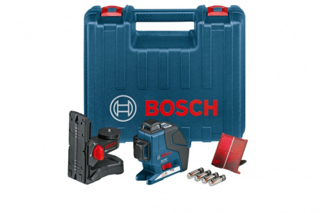 Купить Лазерный уровень BOSCH GLL 3-80 P + BМ 1 держатель     0.601.063.302 фото №3