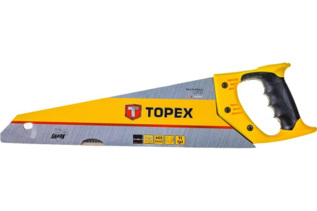 Купить TOPEX Ножовка по дереву  400мм  "Shark" 11TPI  10A442 фото №4