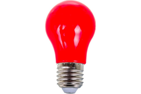 Купить Лампа LED А50 LB-375 3W E27 красный  FERON фото №9