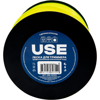 Купить Леска USE 3.0*200 м (круг) катушка   USE-30102 фото №1