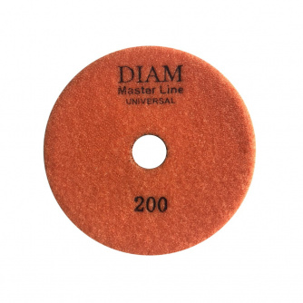 Купить Диск алмазный гибкий DIAM Master Line Universal 125*2,5 мм шлифовальный K200 фото №3
