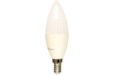 Купить Лампа светодиодная FERON LB-770 11W 230V E14 C35 свеча 6400K 955lm 37*111mm 25943 фото №2