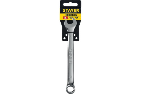 Купить STAYER  HERCULES  12 мм  Комбинированный гаечный ключ  27081-12 фото №4