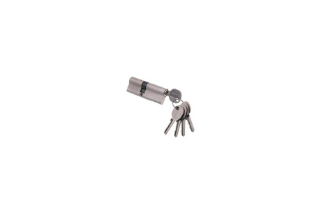 Купить Цилиндровый механизм простой ключ-ключ N45/35мм DAMX SN Матовый никель фото №1