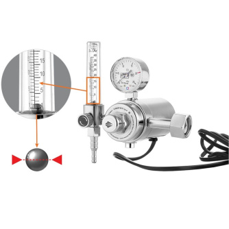 Купить Регулятор расхода газа Сварог универсальный У-30/АР-40-П-36-Р с поверкой   00000100547 фото №4
