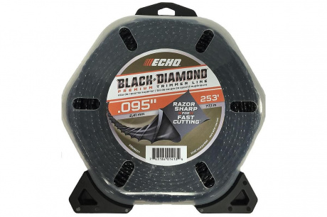 Купить Леска ECHO Black Diamond Line 2.4mm*270 m         340095073 фото №2