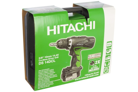 Купить Дрель аккумуляторная Hitachi  DS 14 DCL-RC фото №8