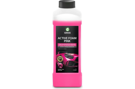 Купить GRASS Шампунь для бесконтактной мойки "Active Foam Pink" концентрат 1кг.  113120 фото №1